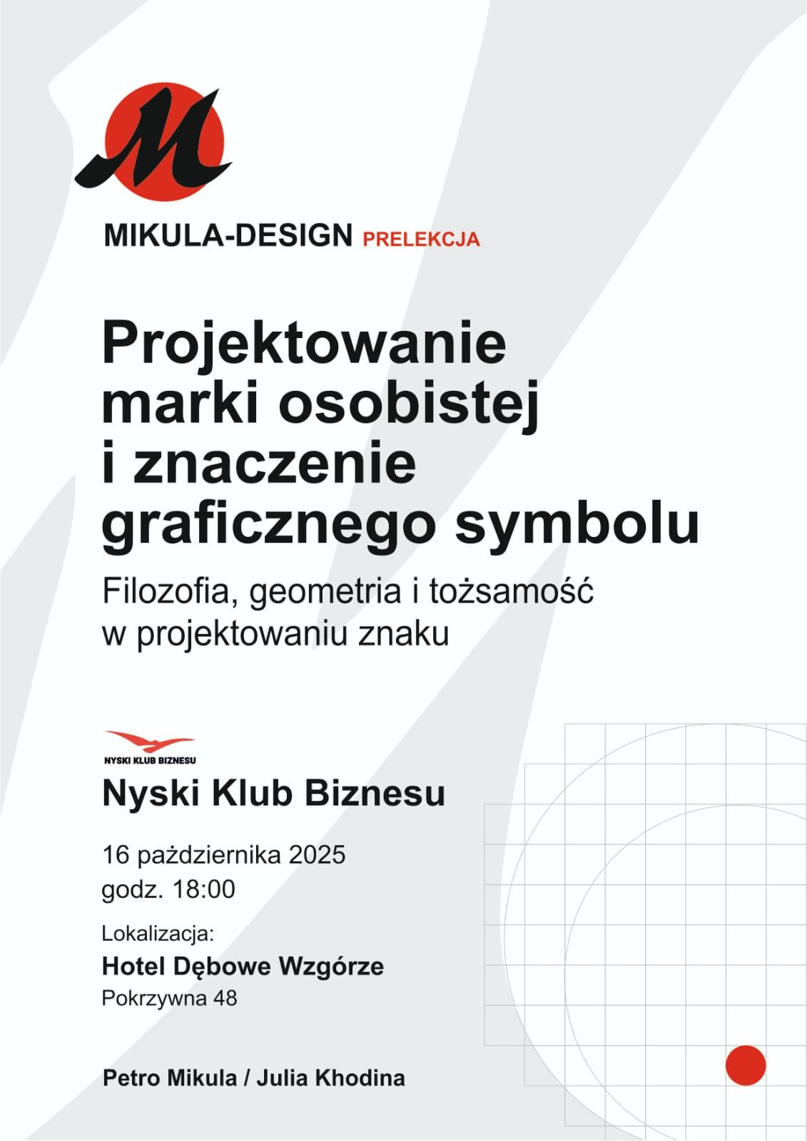 Projektowanie marki osobistej i znaczenie graficznego symbolu - Nyski Klub Biznesu